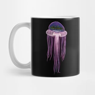 Jellyfish New York City Mug